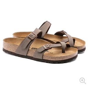 BRAND NEW Birkenstock Mayari Birkibuc Mocha - Size L5 230 36